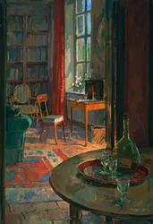 Innenraum in La Forge, Bretagne